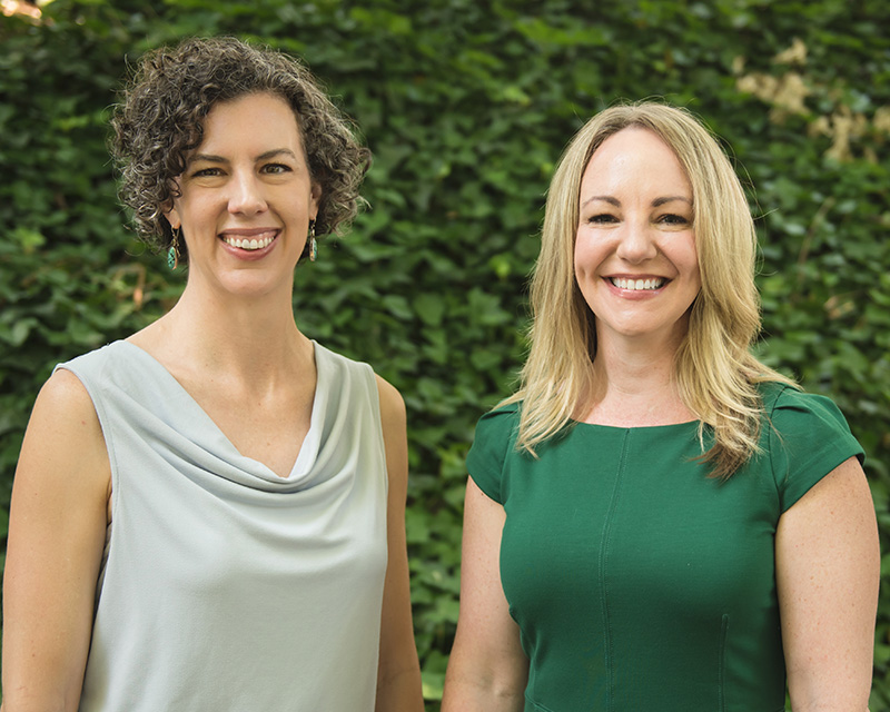 Kathryn Bryan and Erin English, co-founders Juniper Psychological Services